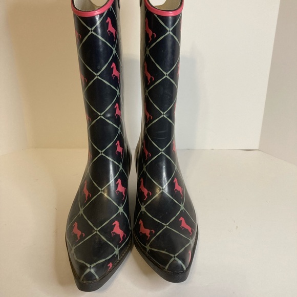 Brit and bridle rubber rain boots - Picture 2 of 5